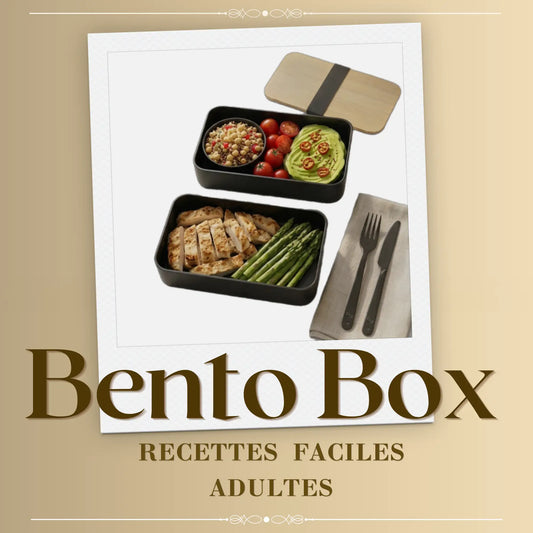 Recettes faciles adultes bento box