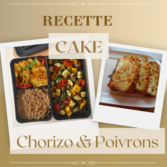 ÉTÉ : Cake au chorizo et aux poivrons