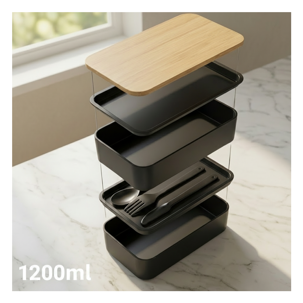 Compartiments separes boite bento japonaise